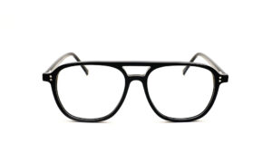 Limitless Black Double Bar Eyeglass