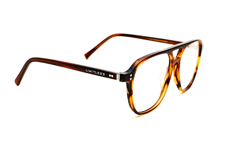 Limitless Double Bar Tiger Eyeglass