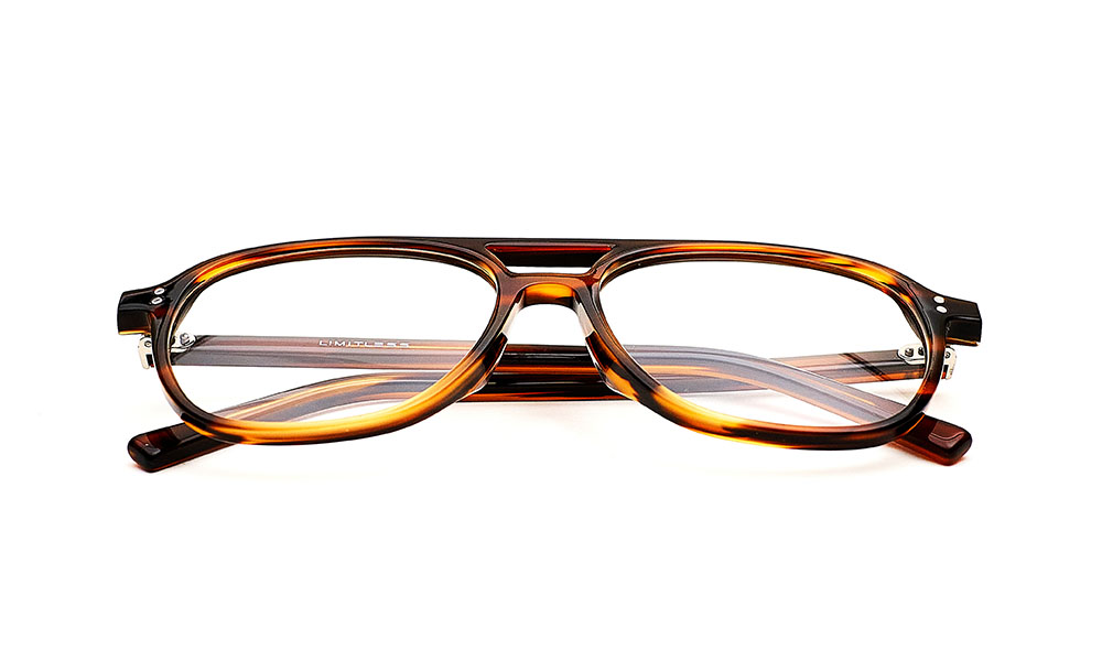 Limitless Double Bar Tiger Eyeglass