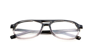 Limitless Grey Double Bar Eyeglass