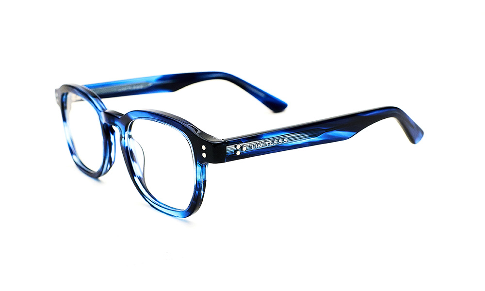 Acetate Blue Black Eyeglass