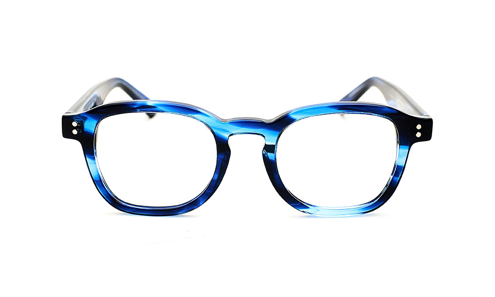 Acetate Blue Black Eyeglass