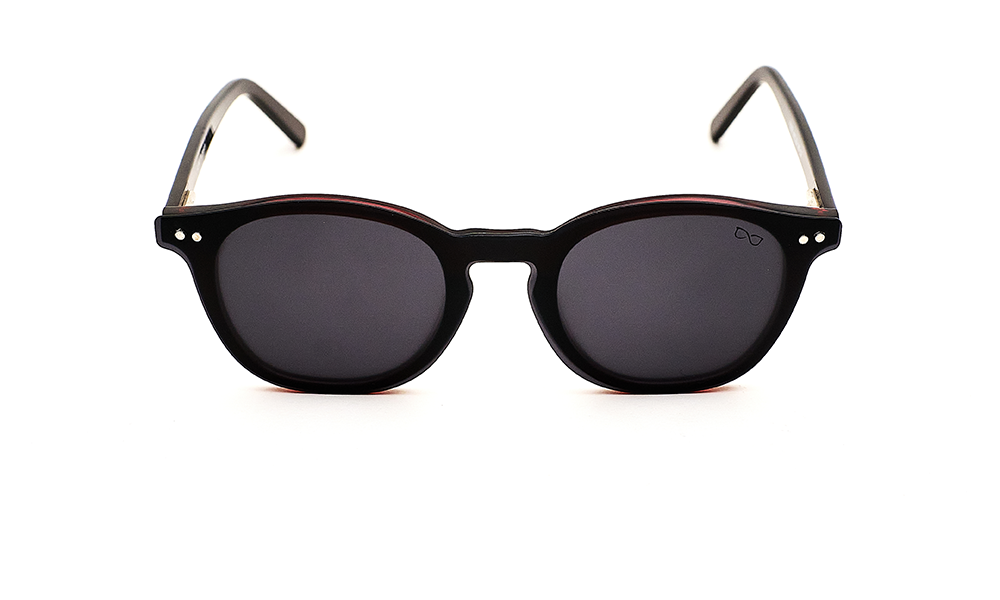 Brown Black Clip-On Eyeglass