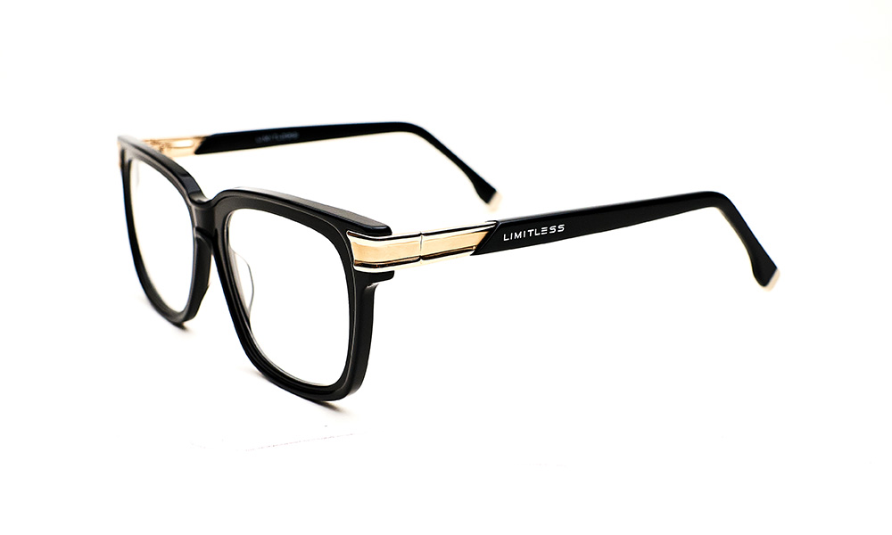Shining Acetate Black Sunglass