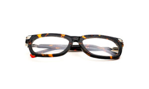 Acetate Metal Tiger Eyeglass