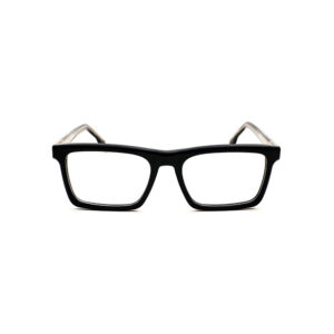 Black Acetate Square Eyeglass