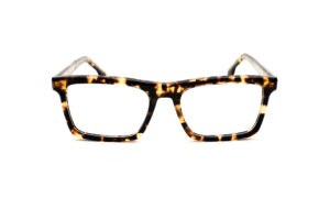 Tortoise Print Square Sunglass