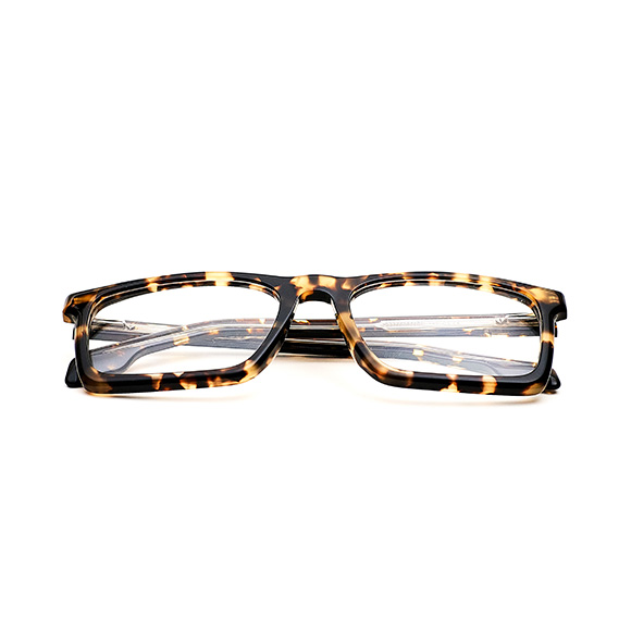 Tortoise Print Square Sunglass