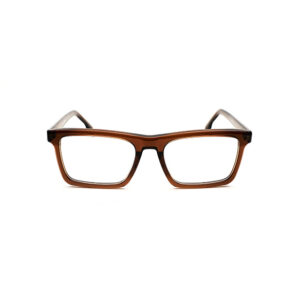 Brown Shine Square Eyeglass