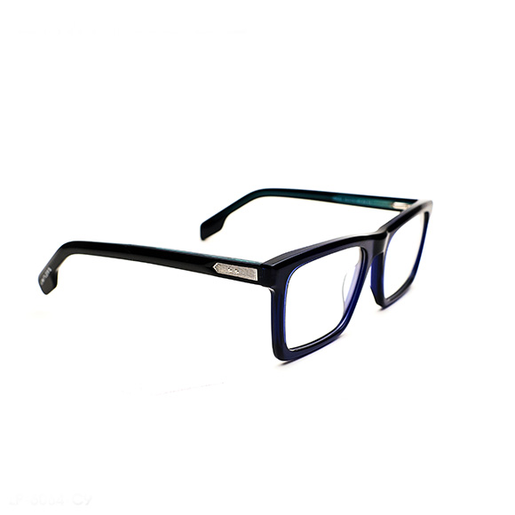 Blue Square Acetate Sunglass