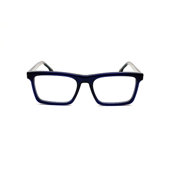 Blue Square Acetate Sunglass