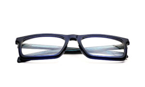 Blue Square Acetate Sunglass