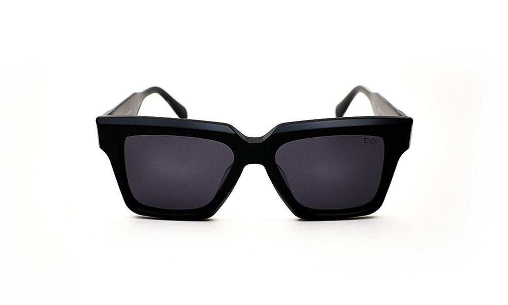 Acetate Black Polarized Sunglass