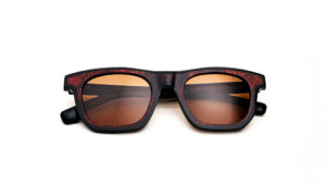 Brown Glitter Acetate Sunglass