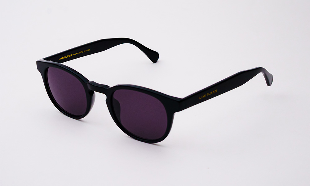 Black CR39 Square Sunglass