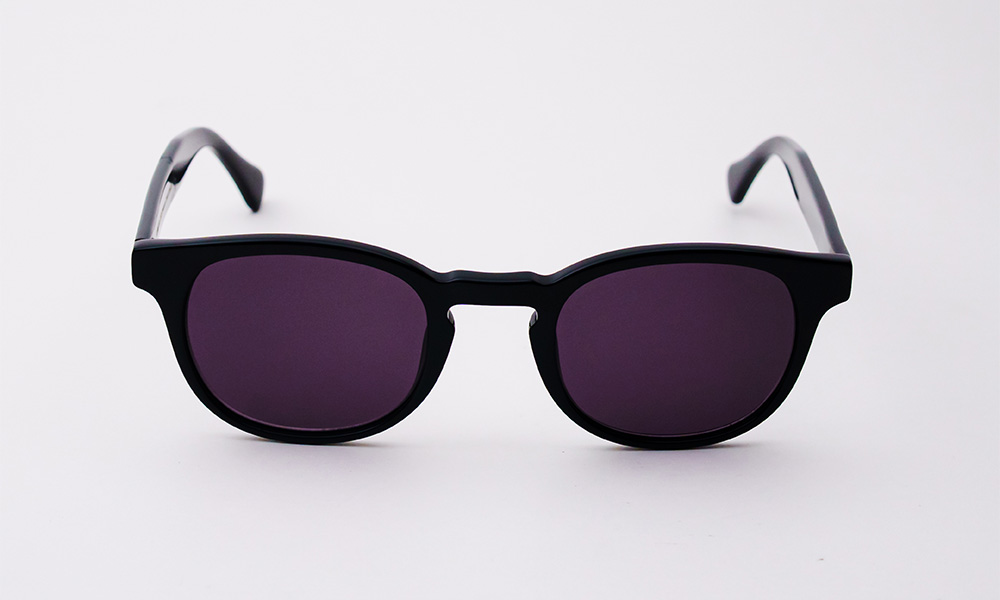 Black CR39 Square Sunglass