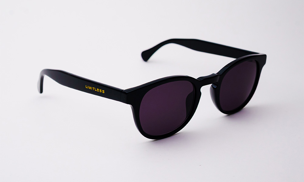 Black CR39 Square Sunglass