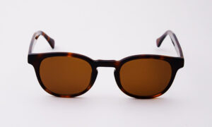 Acetate Brown Printed Sunglass