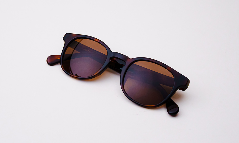 Acetate Brown Printed Sunglass