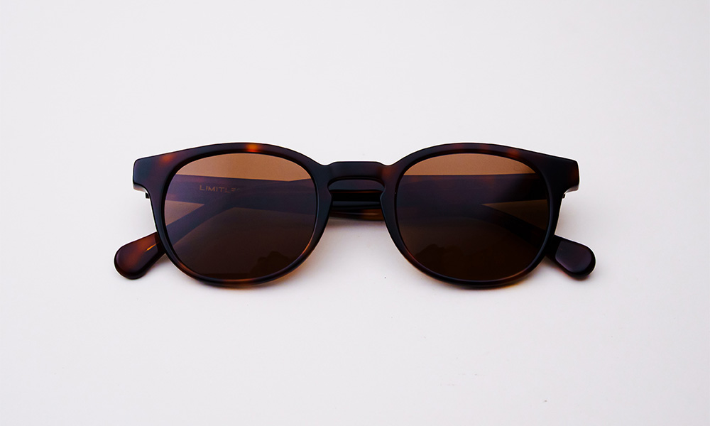 Acetate Brown Printed Sunglass