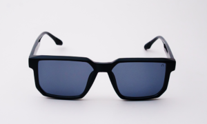 Shining Matte Black Sunglass