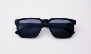 Shining Matte Black Sunglass