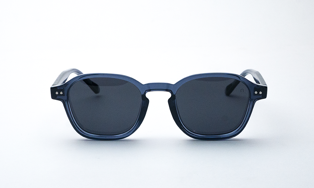 Zeus Trans Blue Sunglasses