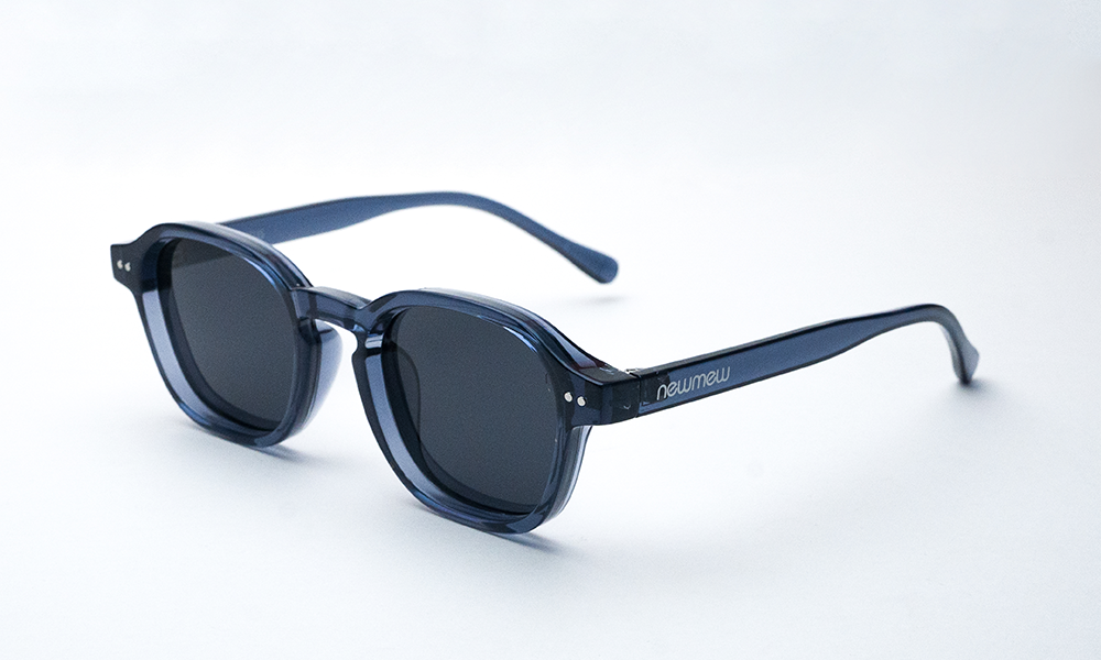 Zeus Trans Blue Sunglasses