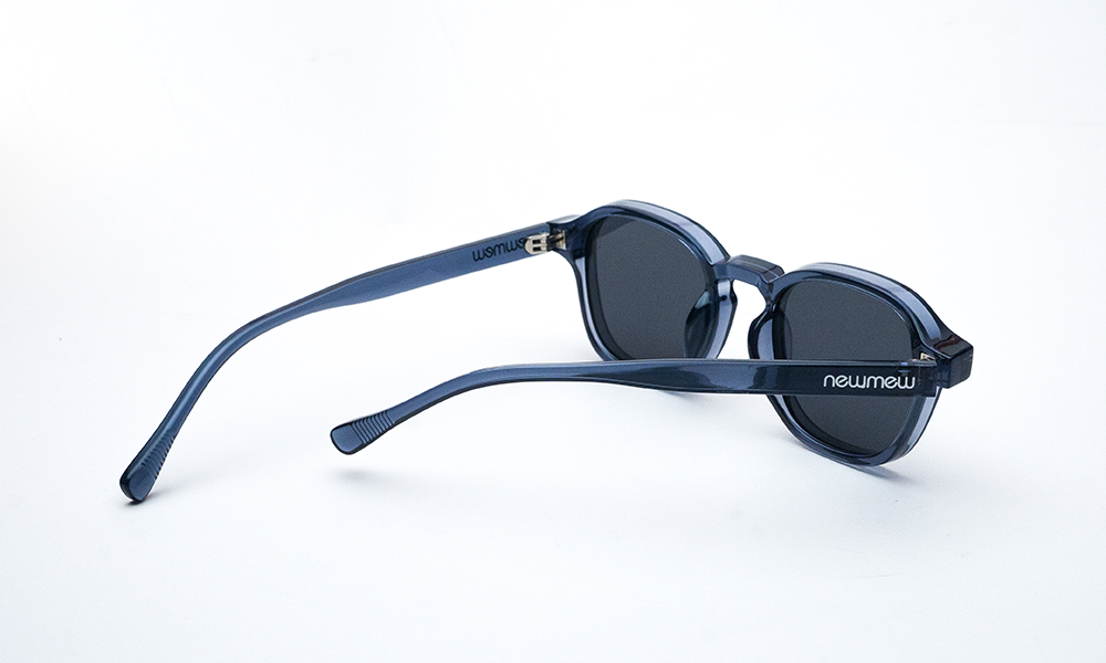 Zeus Trans Blue Sunglasses
