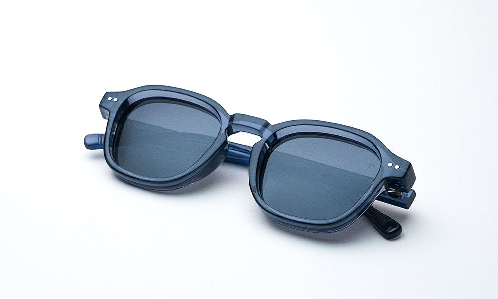 Zeus Trans Blue Sunglasses