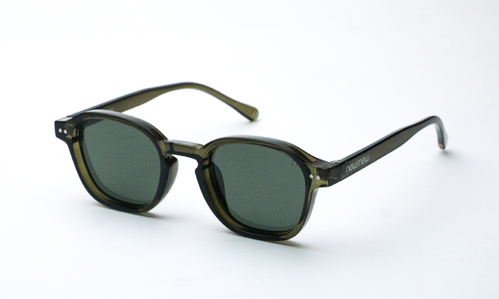 Zeus Green Unisex Sunglass