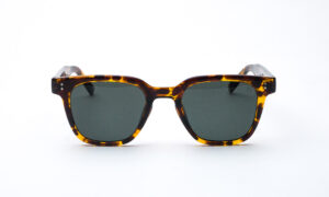 Tiger Green Square Sunglass