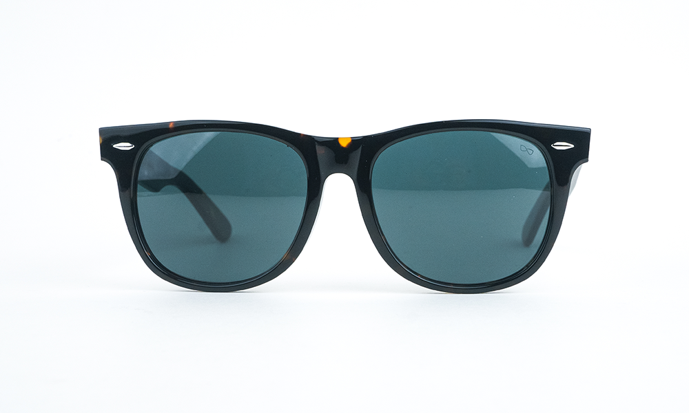 Tiger Print Wayfarer Sunglass