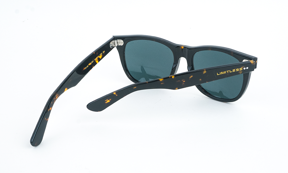 Tiger Print Wayfarer Sunglass