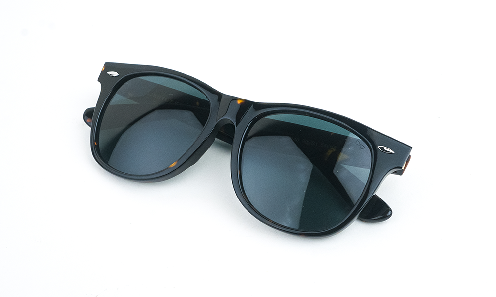 Tiger Print Wayfarer Sunglass