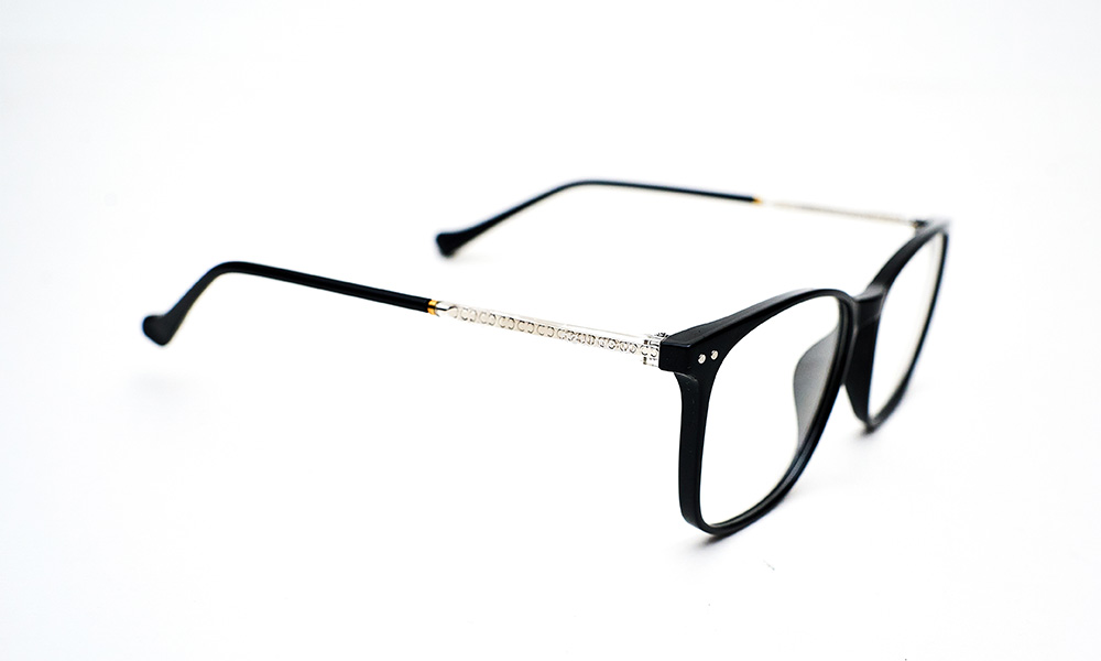 TR Black Square Eyeglass