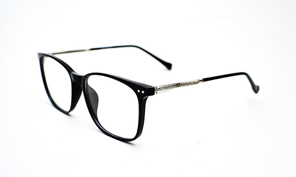 TR Black Square Eyeglass