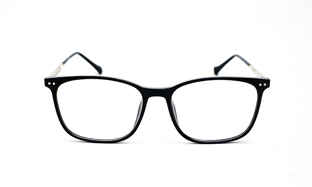 TR Black Square Eyeglass