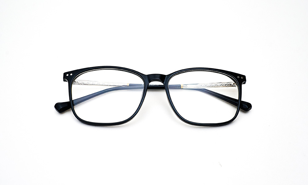 TR Black Square Eyeglass