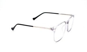Clear Grey Square Eyeglass
