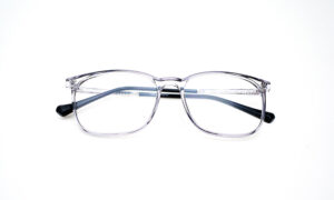 Clear Grey Square Eyeglass